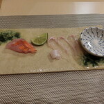 心一 - 金目鯛と熟成平目