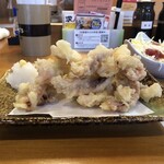 Sushi Izakaya Yataizushi - 豪快！いか天ぷら（ハーフ）