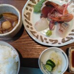 となりのトトや - 刺身定食