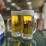 Fukui Kan Tori Kurabu Resutoran - 生ビールで乾杯！