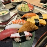 Sushi Doujou Hanare - 本日の握り8貫　1500円
