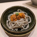 Sushiya Nobu - 「雲丹ととろろの蕎麦」