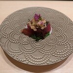 Sushiya Nobu - 「鰹のたたき 香味野菜」