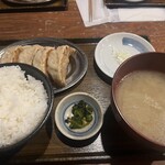 Sapporo Gyouza Seizoujo - 大粒餃子定食だったかな…