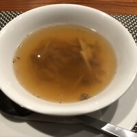 和風牛肉料理 まつもと - 舞茸のスープ