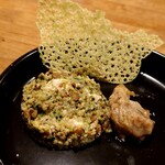 ウエストパパ - クスクス、チュイル、リードヴォーのロースト