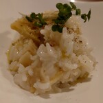 ウエストパパ - 伊豆の筍のリゾット