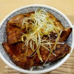 元祖豚丼屋 TONTON - 豚バラ丼アップ