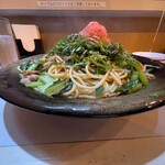 ロメスパバルボア - 青じそトマト(メガ盛)＋小松菜