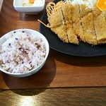 日替りセット ももやま特製ビーフカツ  850円