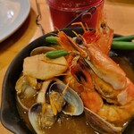 アルペンジロー 本店 - 有頭海老と海の幸