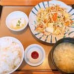 やよい軒 - 野菜炒め定食