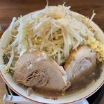 麺屋 小十郎 - 『ラーメン並盛ニンニクヤサイマシ』