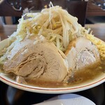 麺屋 小十郎 - 『ラーメン並盛ニンニクヤサイマシ』