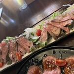 近江牛ステーキとがぶ飲みワイン ニクバルモダンミール - 