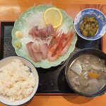 あお - お刺身定食