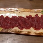 炭火やきとり 武 - 会津産馬刺し