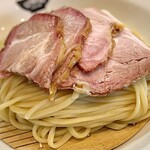 自家製麺 公園前 - 醤油つけ麺チャーシュー増し