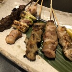 全席個室 夢や京町しずく - 2024/4/13 ディナーで利用。料理の様子。