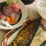 Sakana Tei - さしみ 焼き魚 定食