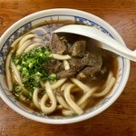白頭山 - 肉うどん(750円)