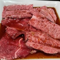 兜 中目黒店 - 極上佐賀牛贅沢切り落とし