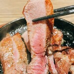 Oyaji No Robata Hambagu - 牛タン定食　¥1,980  リフトアップ