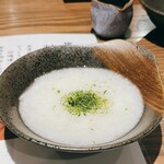 おやじの炉端ハンバーグ - 牛タン定食　¥1,980  トロロ付き