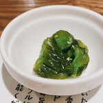 おやじの炉端ハンバーグ - 漬物