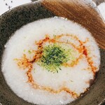 おやじの炉端ハンバーグ - 牛タン定食　¥1,980  トロロ付き