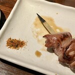 とりや鈴なり - 七味とレバー