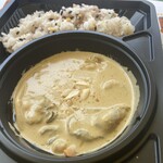 三月の水 - 無水ココナッツ牡蠣カレー1000円