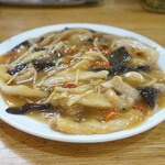 台湾料理 光春 - 豚トロと生姜炒め