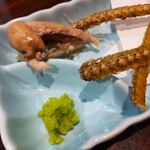 うなぎ 魚政 - 骨煎餅