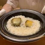 味あら井 - 鮑のシャリがゆ