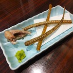 うなぎ 魚政 - 骨煎餅
