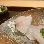 味あら井 - クエの炙り