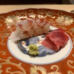 味あら井 - 車海老、天然本マグロ