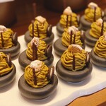 ザ・テラス - チョコレートクリーム入りピスタチオモンブラン