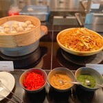 ザ・テラス - 蝦肉焼売、富士宮焼きそば