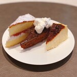 ザ・テラス - ビクトリアケーキ、ザッハトルテ、バスク風チーズケーキ