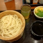 釜揚げうどん (税込)340円 (2024.04.27)