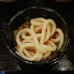 丸亀製麺 - つゆにうどんを投入 (2024.04.27)