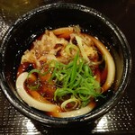 丸亀製麺 - 釜揚げうどんの美味しい食べ方① (2024.04.27)