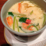 粋房　ゆふな - 蟹の茶碗蒸し