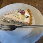 カフェ おきもと - 桜のチーズケーキ