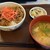 すき家 - 料理写真:牛丼　豚汁おしんこセット