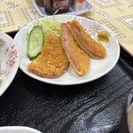 高橋食堂 - ハムカツ