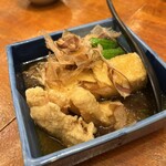 Tori mitsu - 鳥と豆腐の揚げ出し@660