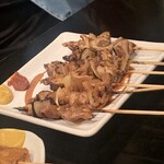 Ganso Yakitori Ryougokuya - しろ、ナンコツ、ハツ